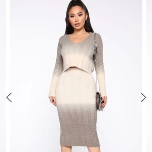 Knits Over Sweater Skirt Set - XL NWT